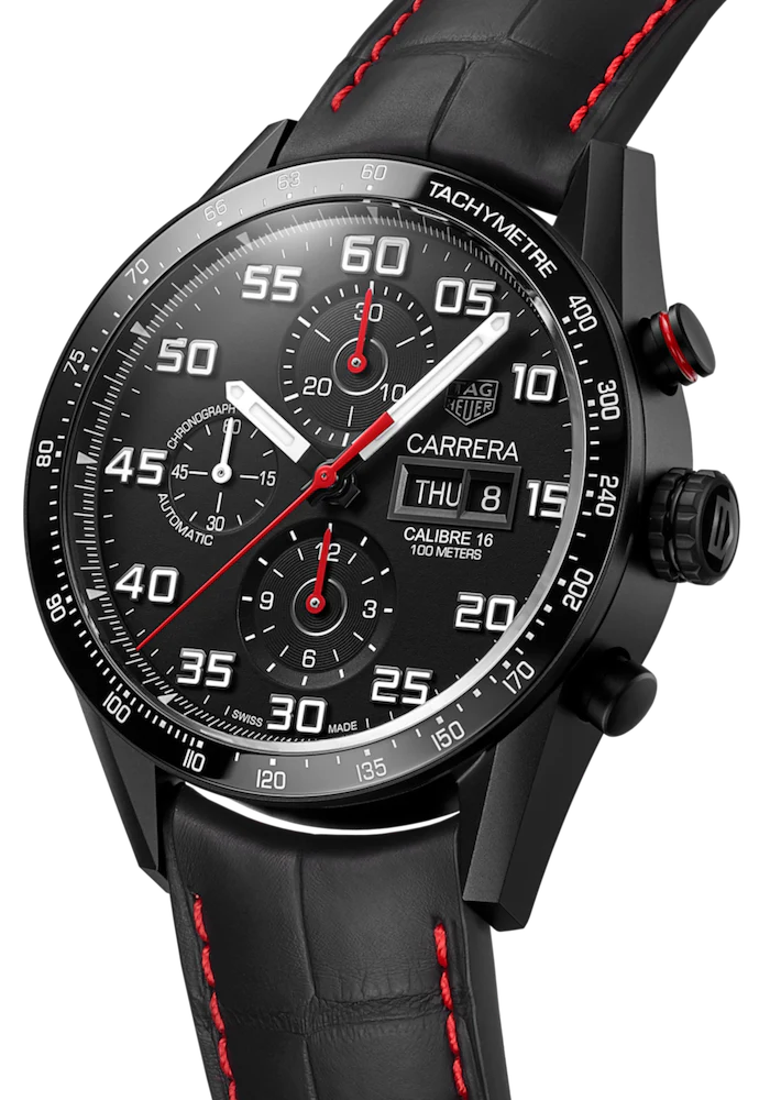 TAG Heuer Watch Carrera Day Date Automatic Chronograph D - Image 2