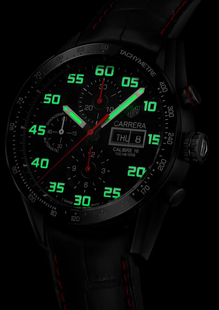 TAG Heuer Watch Carrera Day Date Automatic Chronograph D - Image 4