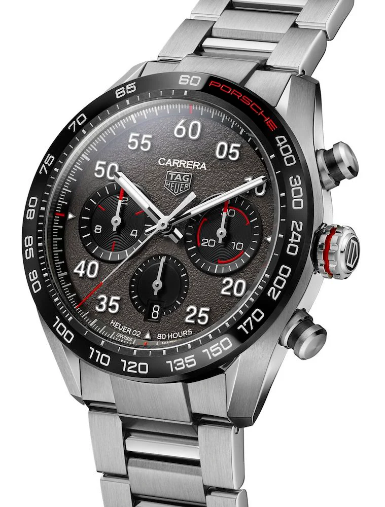 TAG Heuer Carrera Porsche Heuer 02 Automatic Chronograph Watch - Image 4