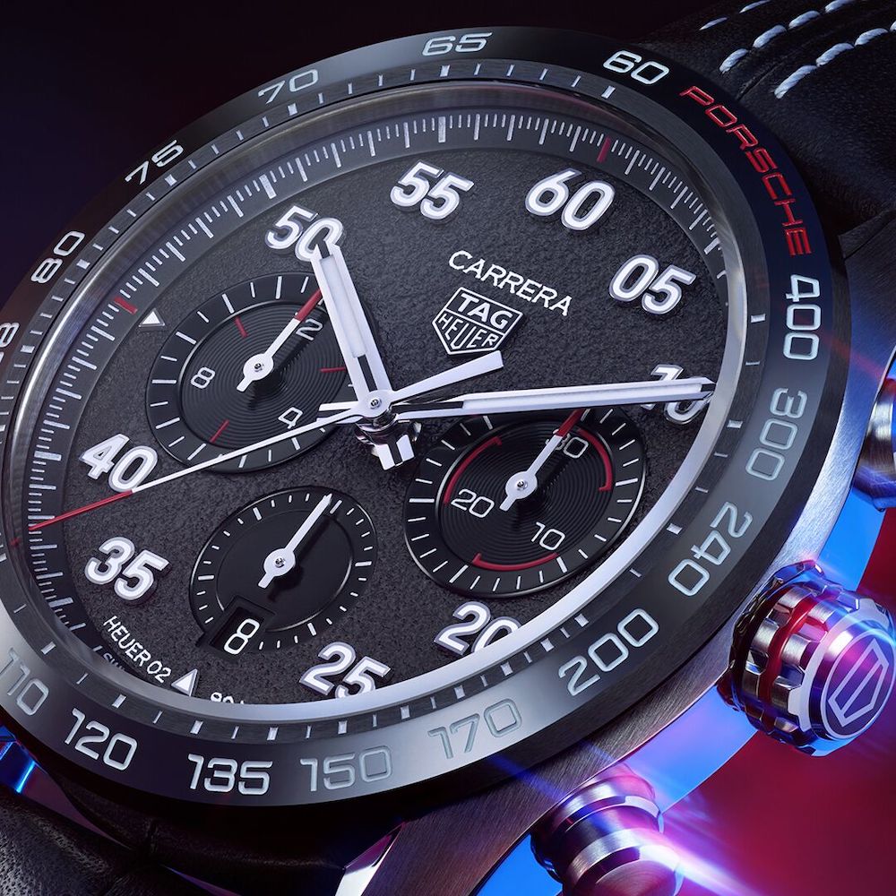 TAG Heuer Carrera Porsche Heuer 02 Automatic Chronograph Watch - Image 5