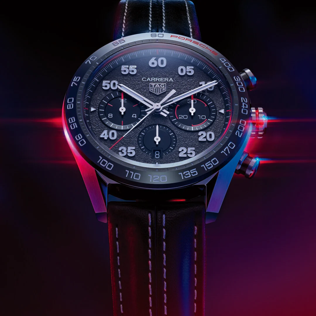 TAG Heuer Carrera Porsche Heuer 02 Automatic Chronograph Watch - Image 7