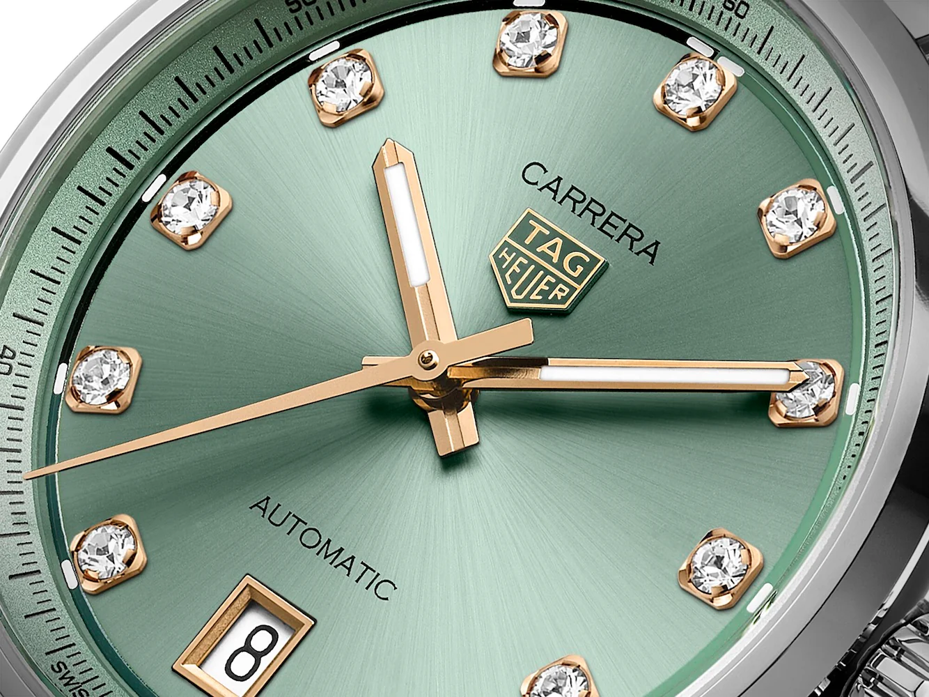 TAG Heuer Carrera Green Watch - Image 5
