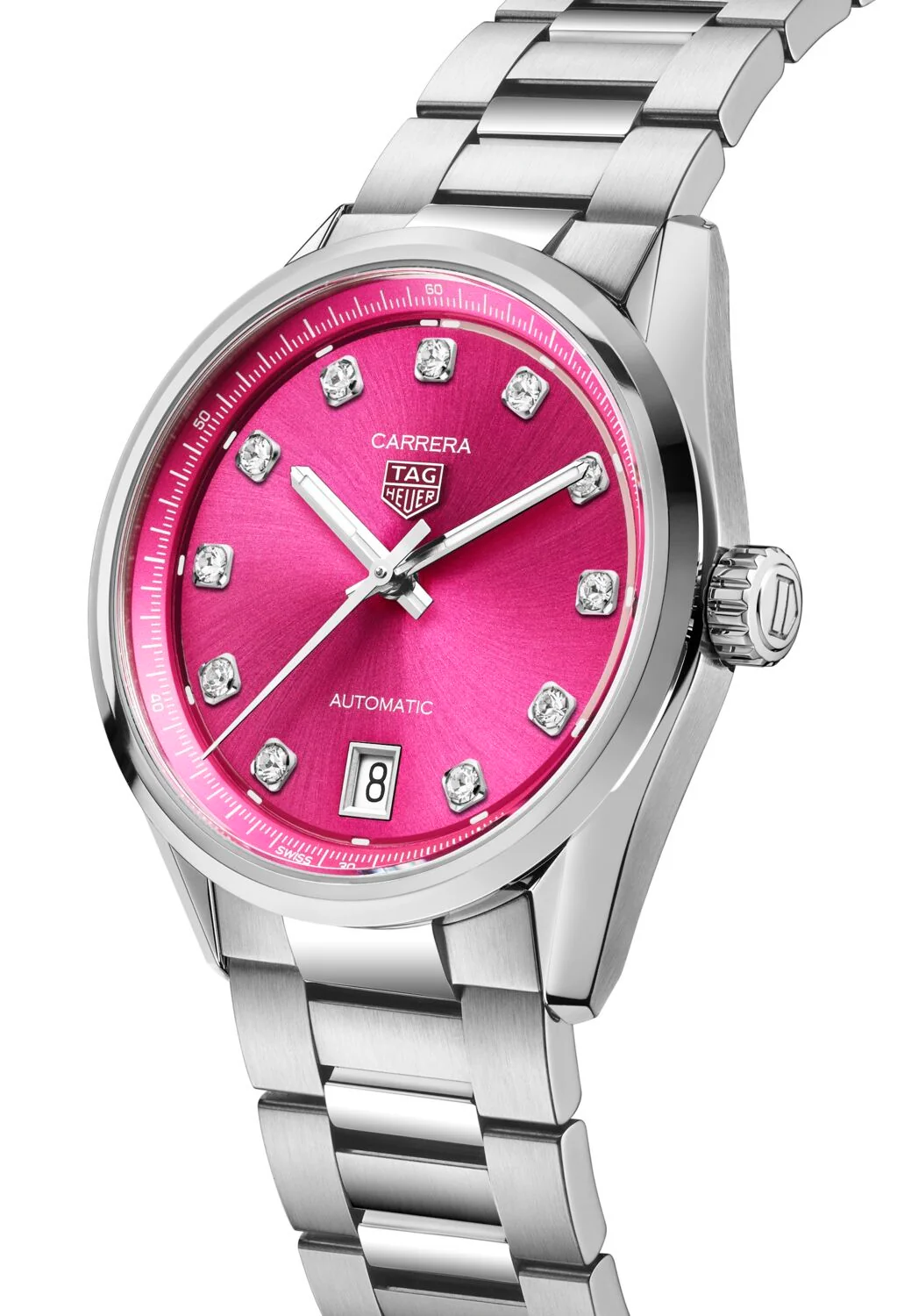 TAG Heuer Carrera Pink Watch - Image 3