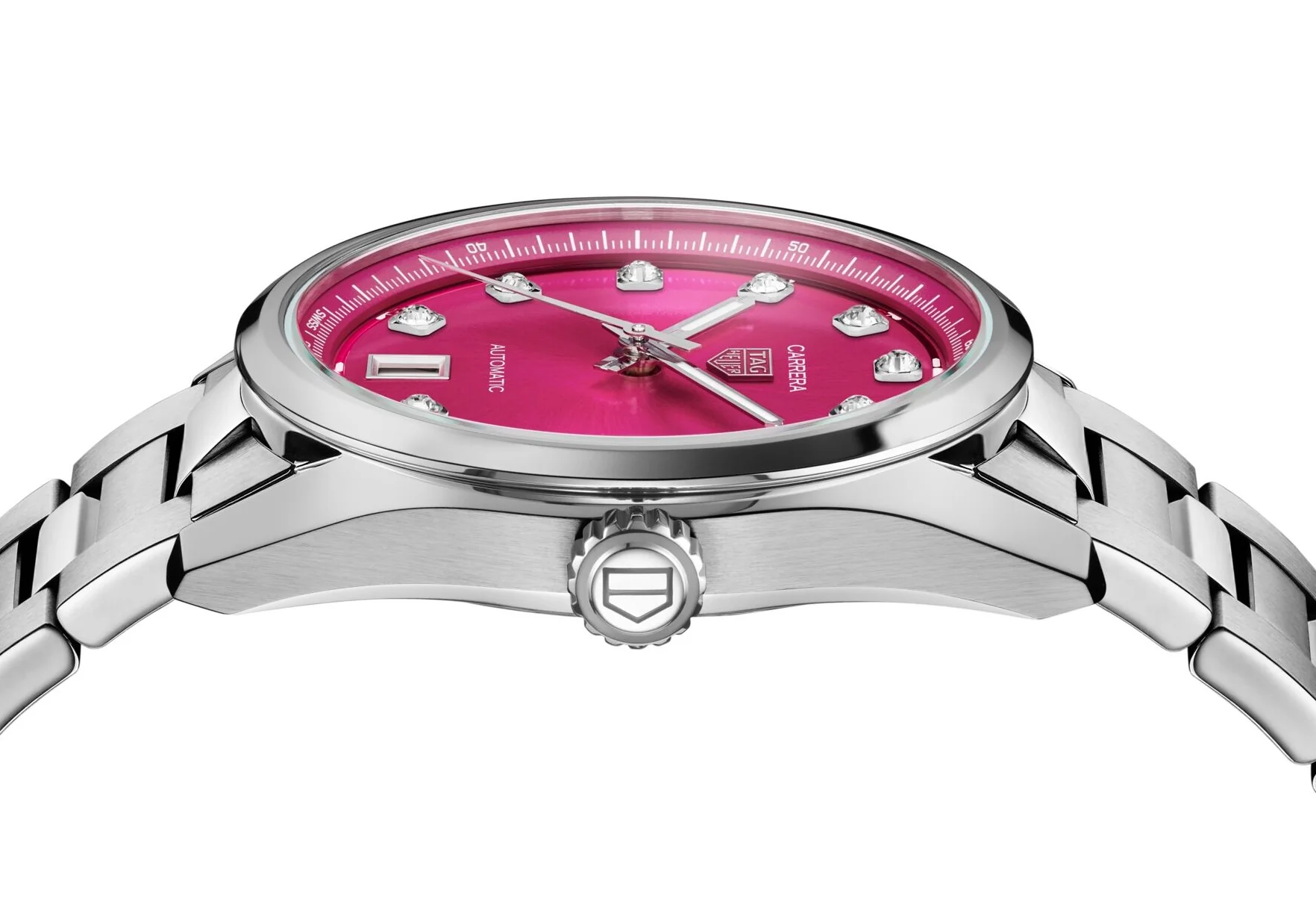 TAG Heuer Carrera Pink Watch - Image 7