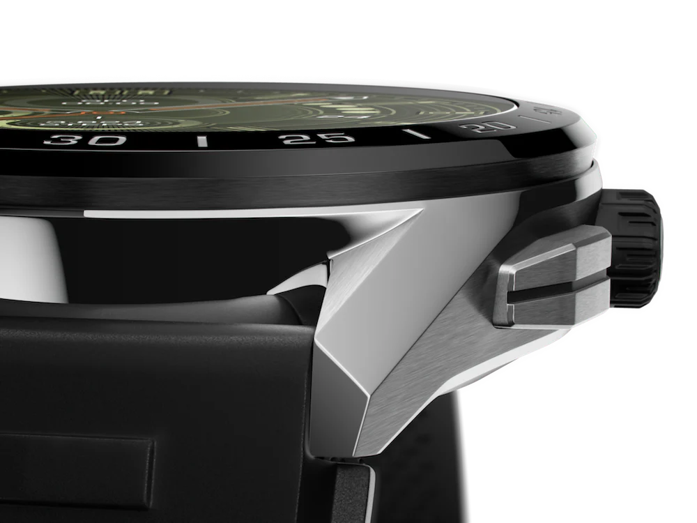 TAG Heuer Watch Connected 45 Steel Black Rubber D - Image 3