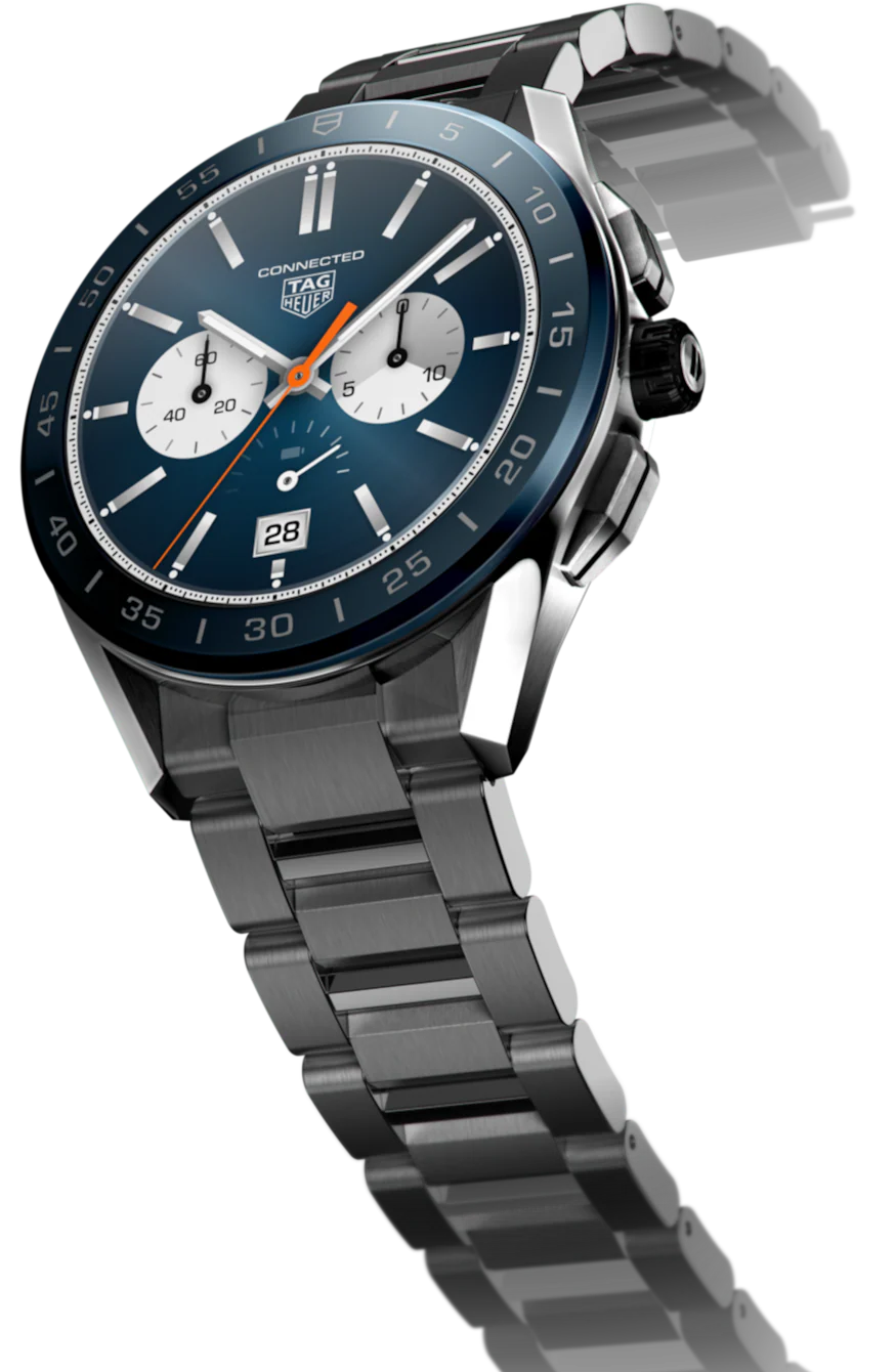 TAG Heuer Watch Connected 45 Steel Bracelet - Image 4