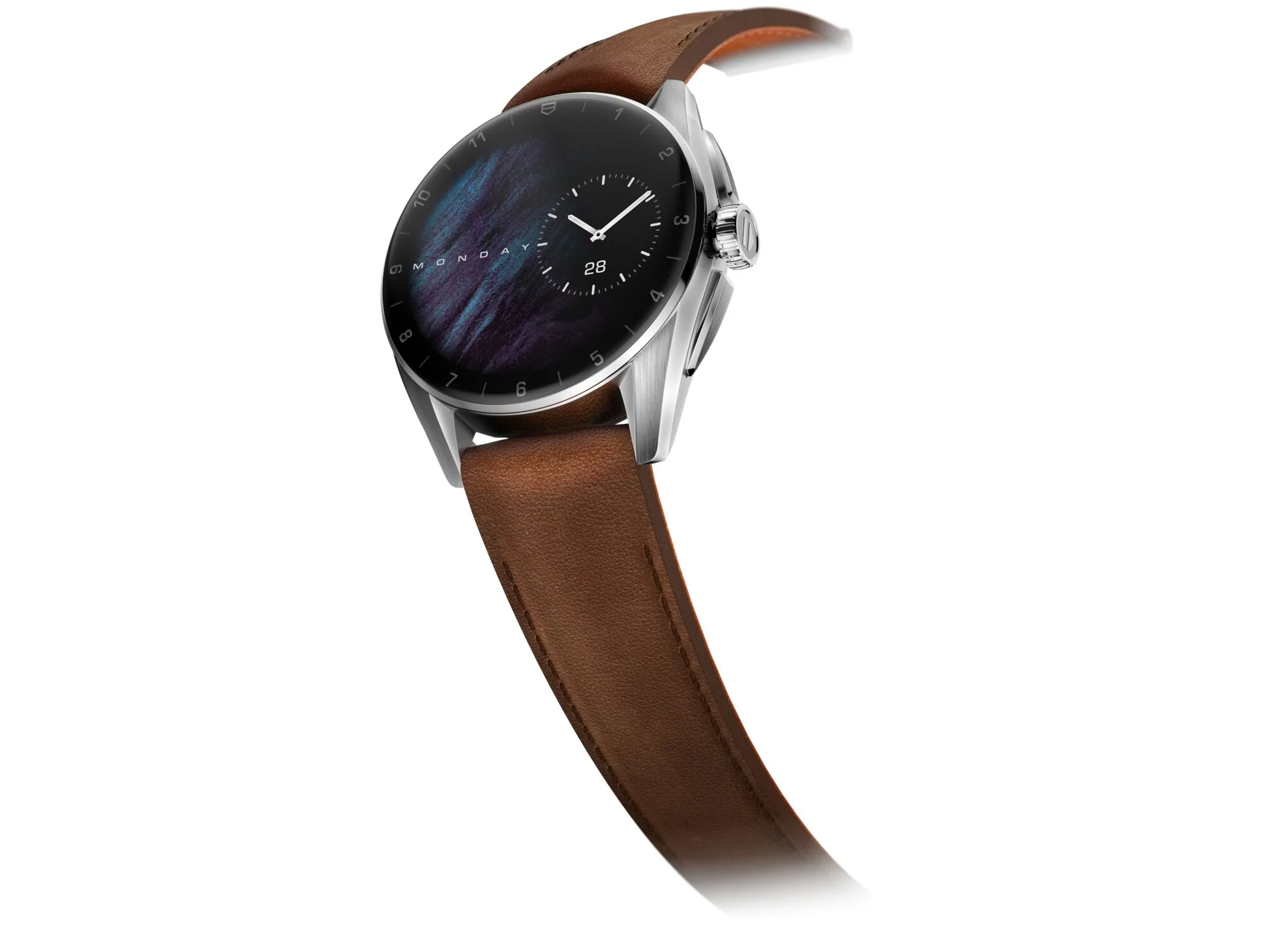 TAG Heuer Watch Connected Calibre E4 42 Brown Leather - Image 3