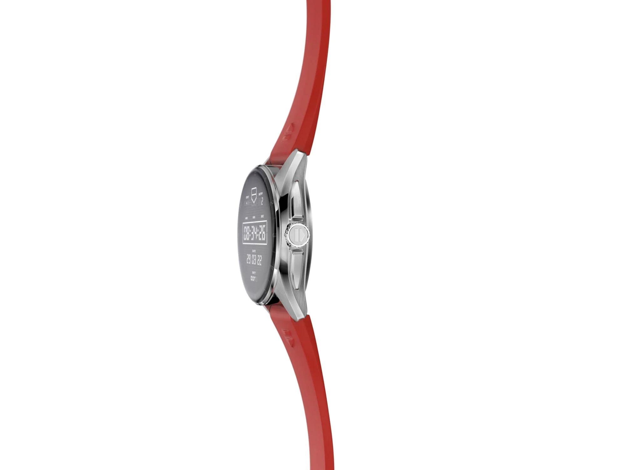 TAG Heuer Watch Connected Calibre E4 42 Red Rubber - Image 5