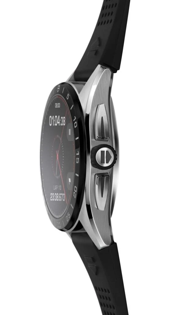 TAG Heuer Connected Calibre E4 Black 45 Rubber D - Image 6