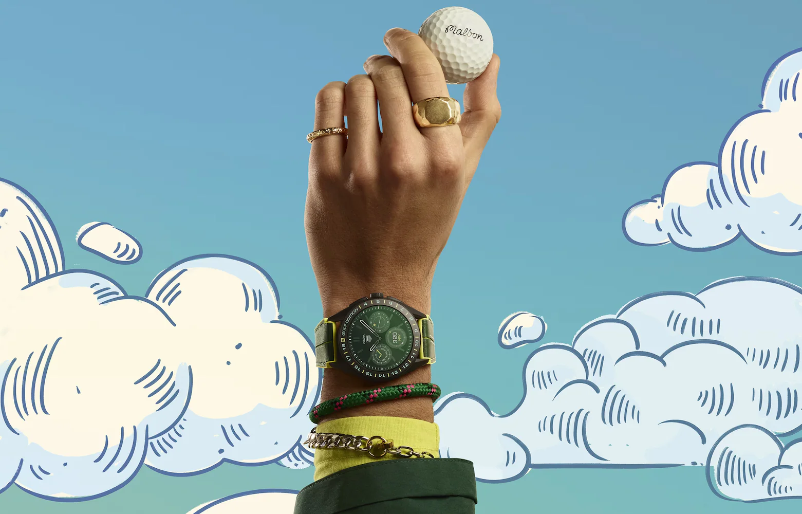 TAG Heuer Connected Calibre E4 Malbon Golf Edition - Image 6
