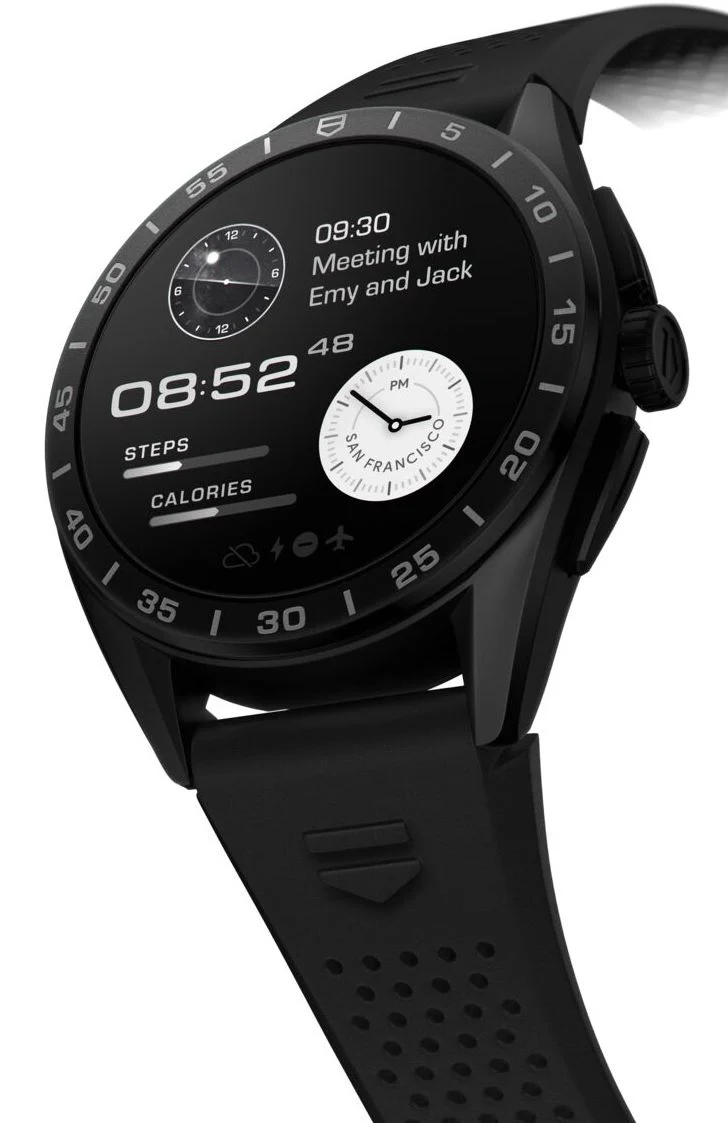 TAG Heuer Connected Calibre E4 Titanium 45 Watch D - Image 3