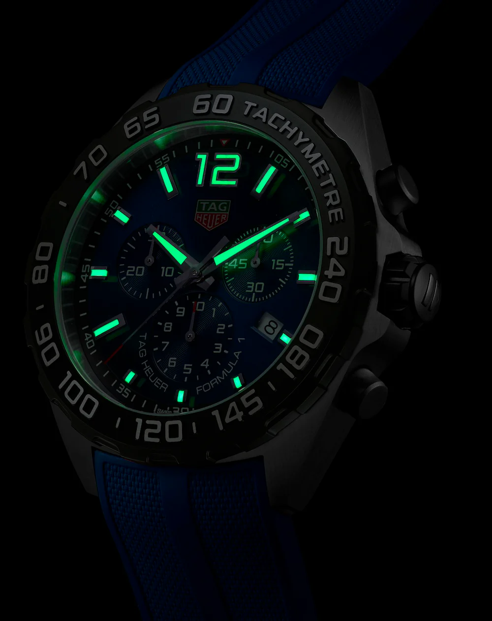 TAG Heuer Formula 1 Chronograph Rubber Watch - Image 3