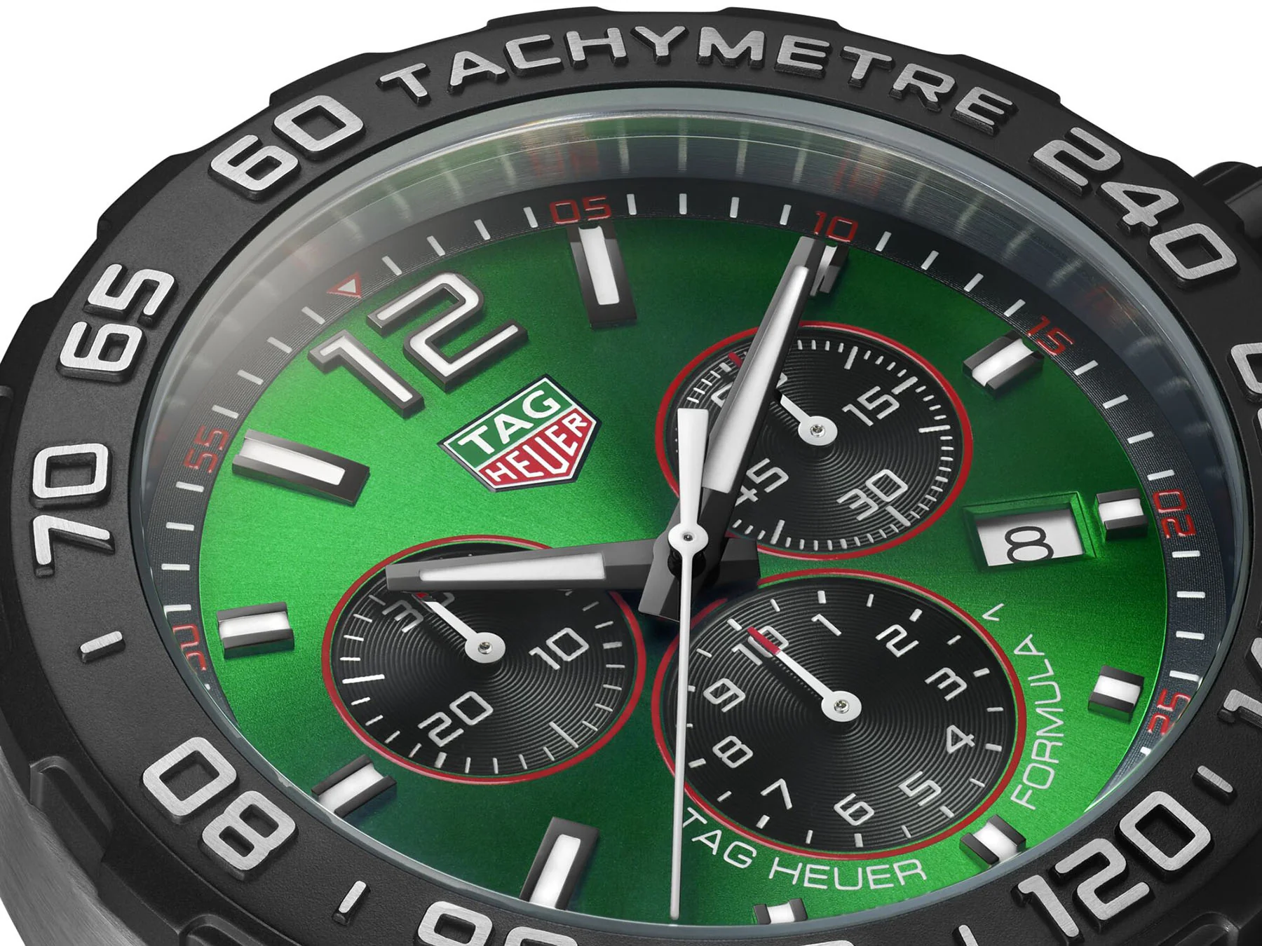 TAG Heuer Formula 1 Chronograph Green Watch - Image 5