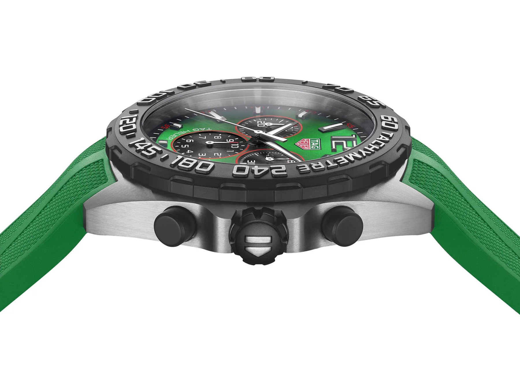 TAG Heuer Formula 1 Chronograph Green Watch - Image 6