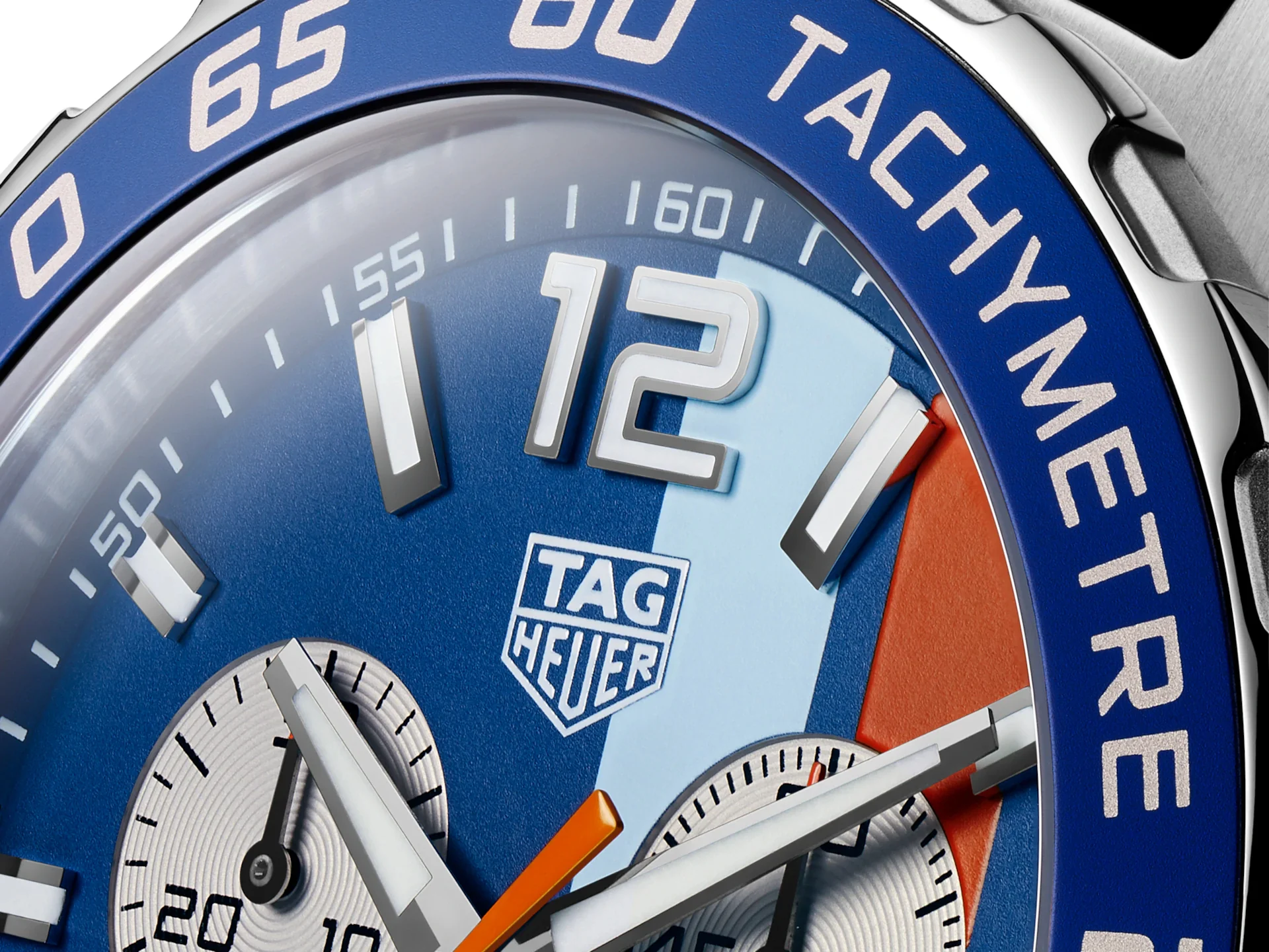TAG Heuer Watch Formula 1 Chronograph Gulf Special Edition - Image 5