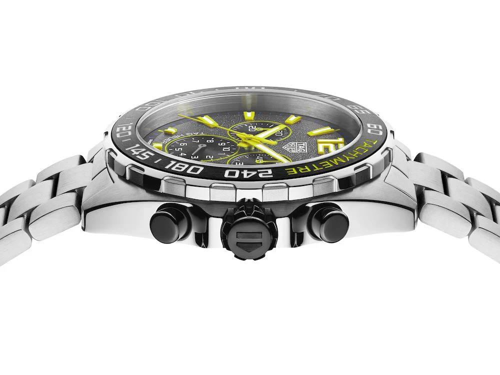 TAG Heuer Watch Formula 1 Quartz Yellow Bracelet - Image 3