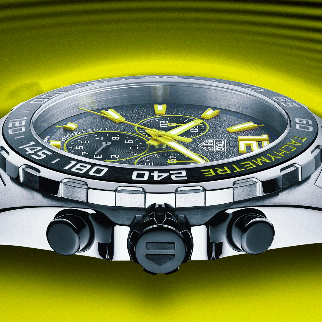 TAG Heuer Watch Formula 1 Quartz Yellow Bracelet - Image 6
