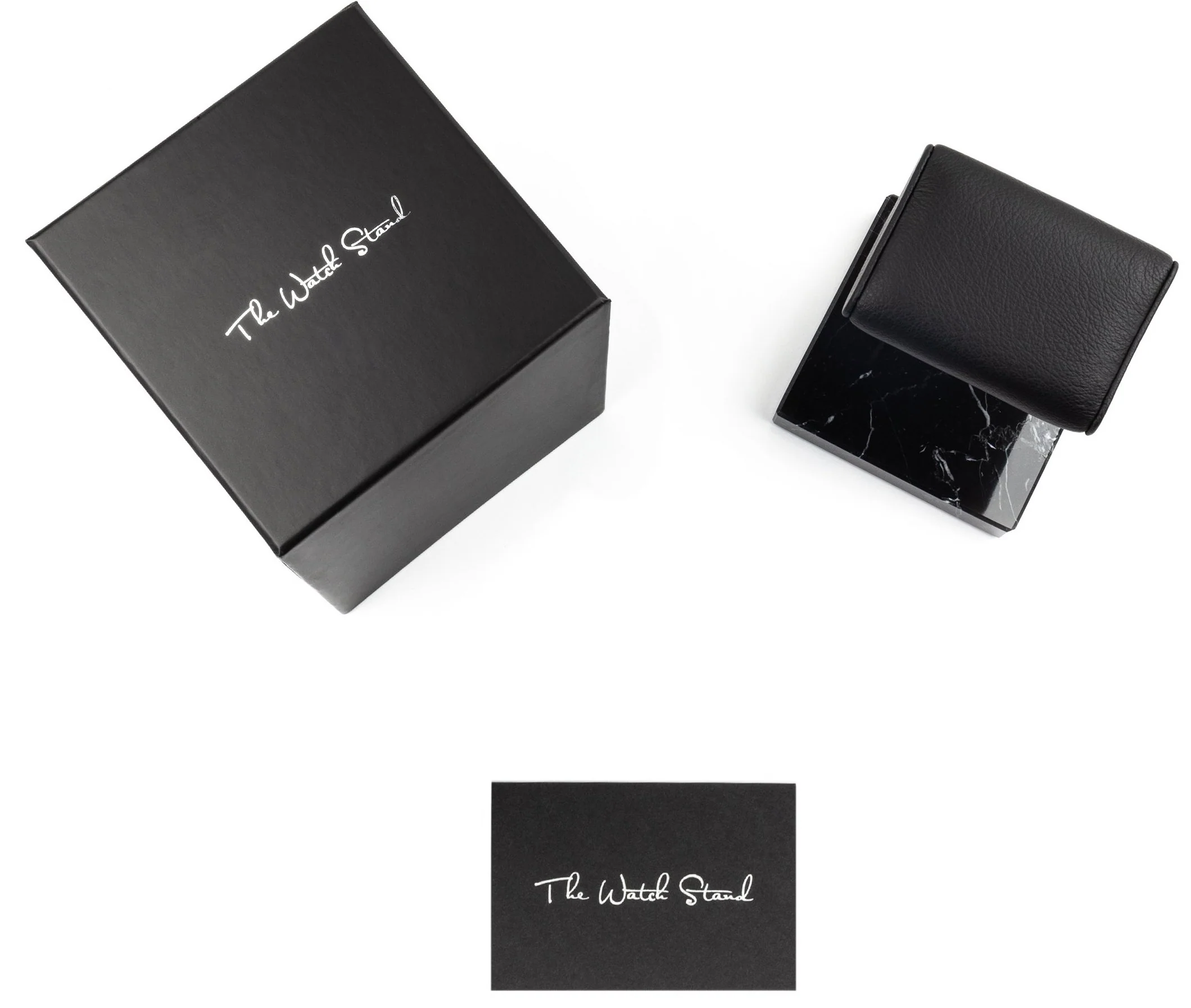 The Watch Stand Classic Black & Silver - Image 7