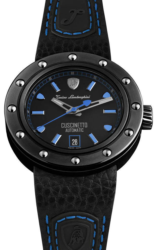 Tonino Lamborghini Watch Cuscinetto Black Blue - Image 4