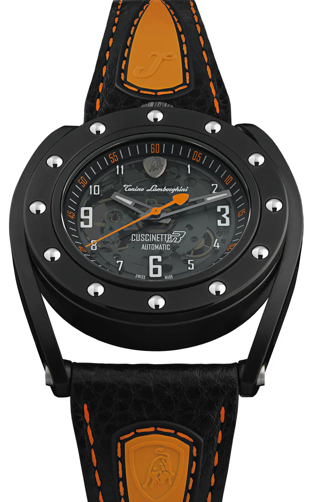 Tonino Lamborghini Watch Cuscinetto R Black Orange - Image 4