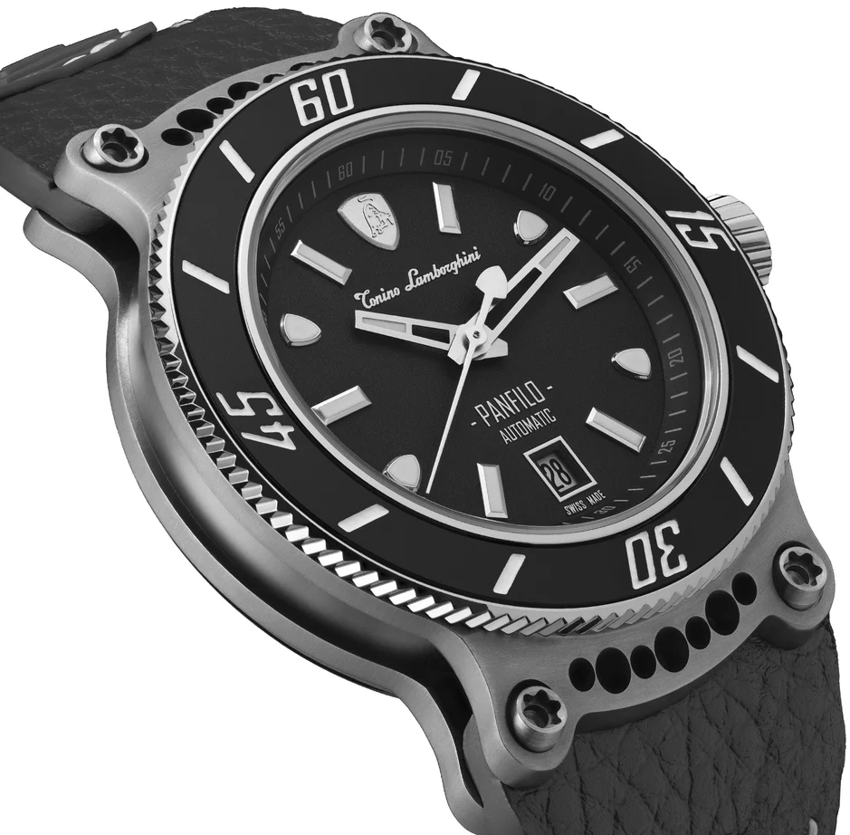 Tonino Lamborghini Watch Panfilo Titanium Black - Image 3