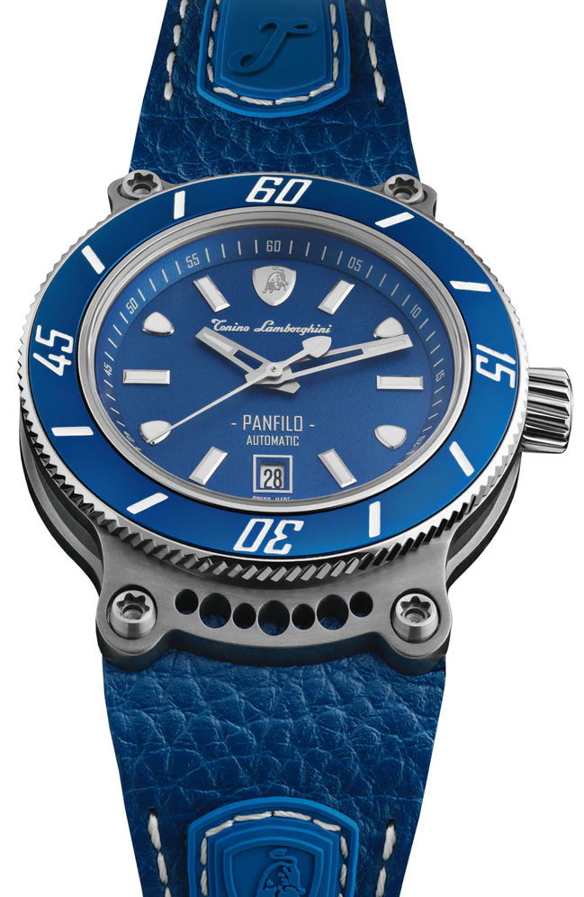 Tonino Lamborghini Watch Panfilo Titanium Blue - Image 4