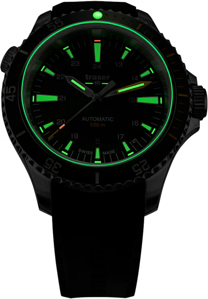 Traser H3 P67 Diver Automatic Green Watch - Image 2