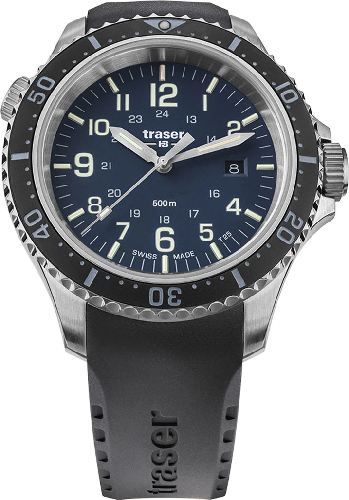 Traser H3 P67 Diver Blue Rubber Watch