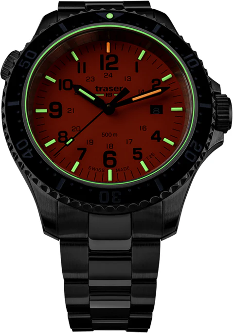 Traser H3 P67 Diver Orange Special Set Watch - Image 2