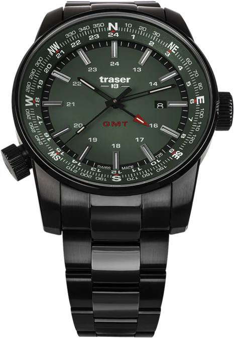 Traser H3 P68 Pathfinder GMT Green Watch