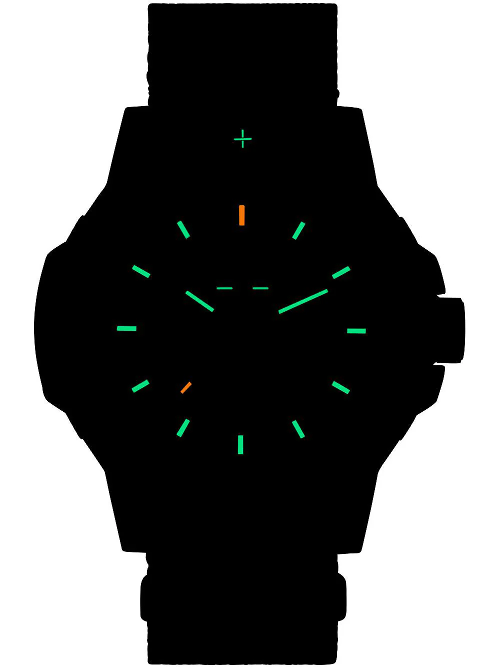 Traser H3 P99 Q Green Nato Watch - Image 2