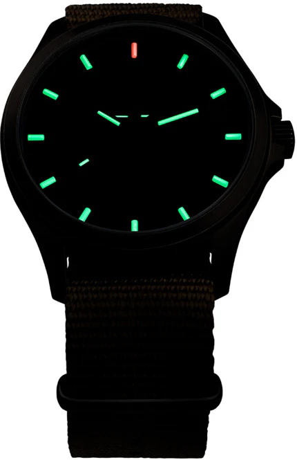 Traser H3 P67 Officer Pro GunMetal Khaki Watch - Image 3