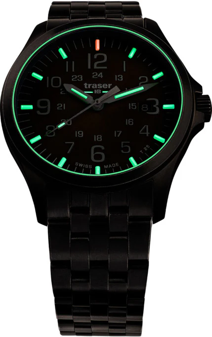 Traser H3 Watches Active Lifestyle P67 Officer Pro GunMetal Khaki - Image 2