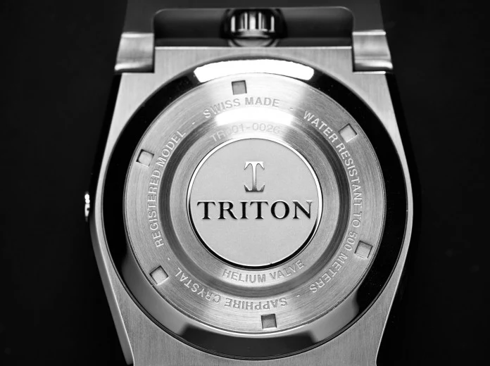 Triton Subphotique Antlantic Blue TR-01 Watch - Image 4
