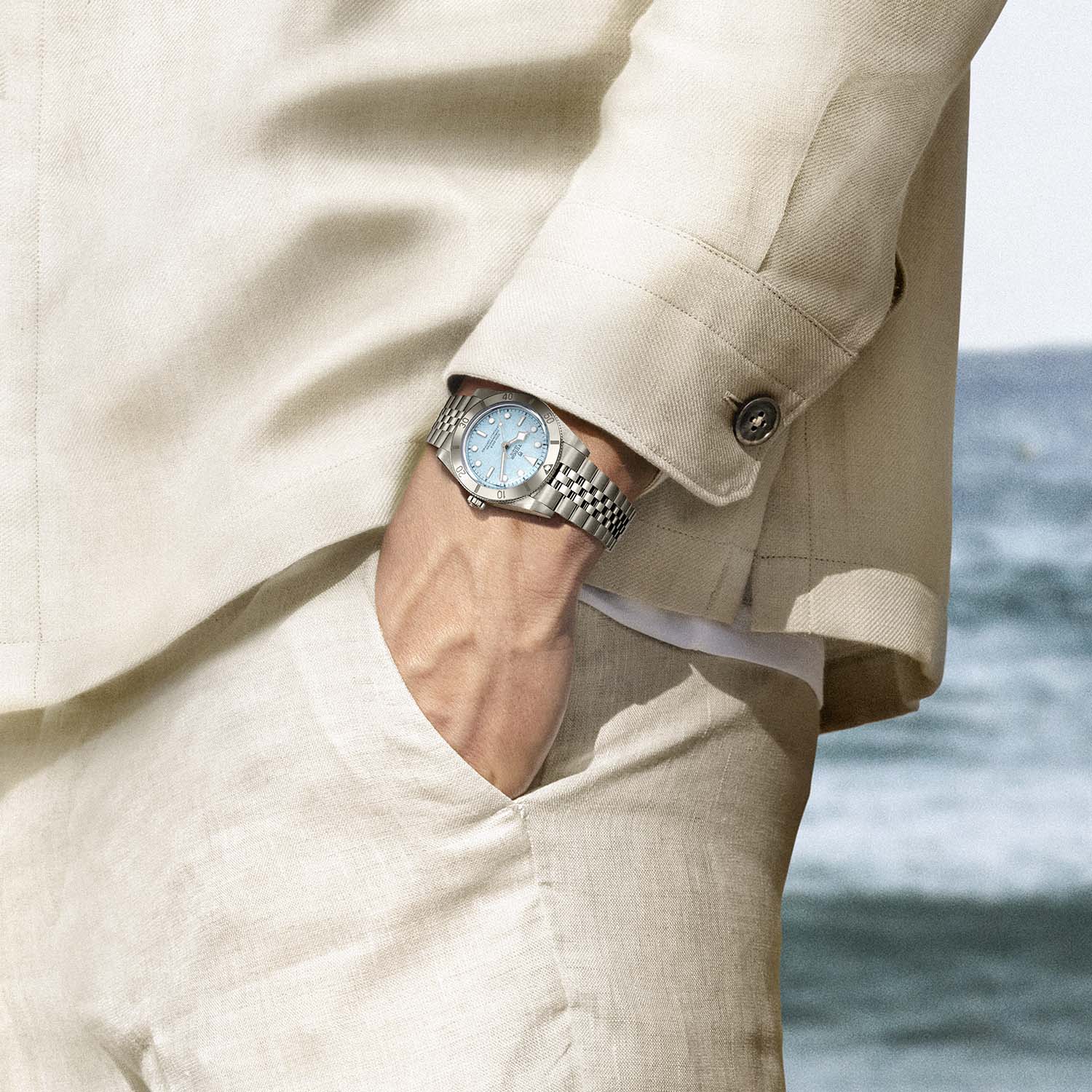 TUDOR  Black Bay 54 Lagoon Blue Watch - Image 8