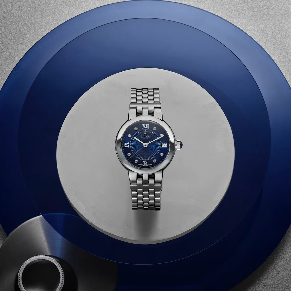 TUDOR Clair De Rose 30mm Blue Watch - Image 4