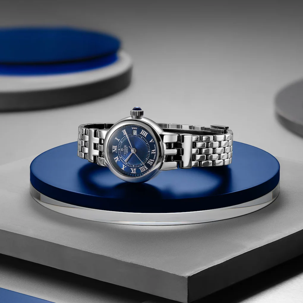 TUDOR Clair De Rose 34mm Blue Watch - Image 4