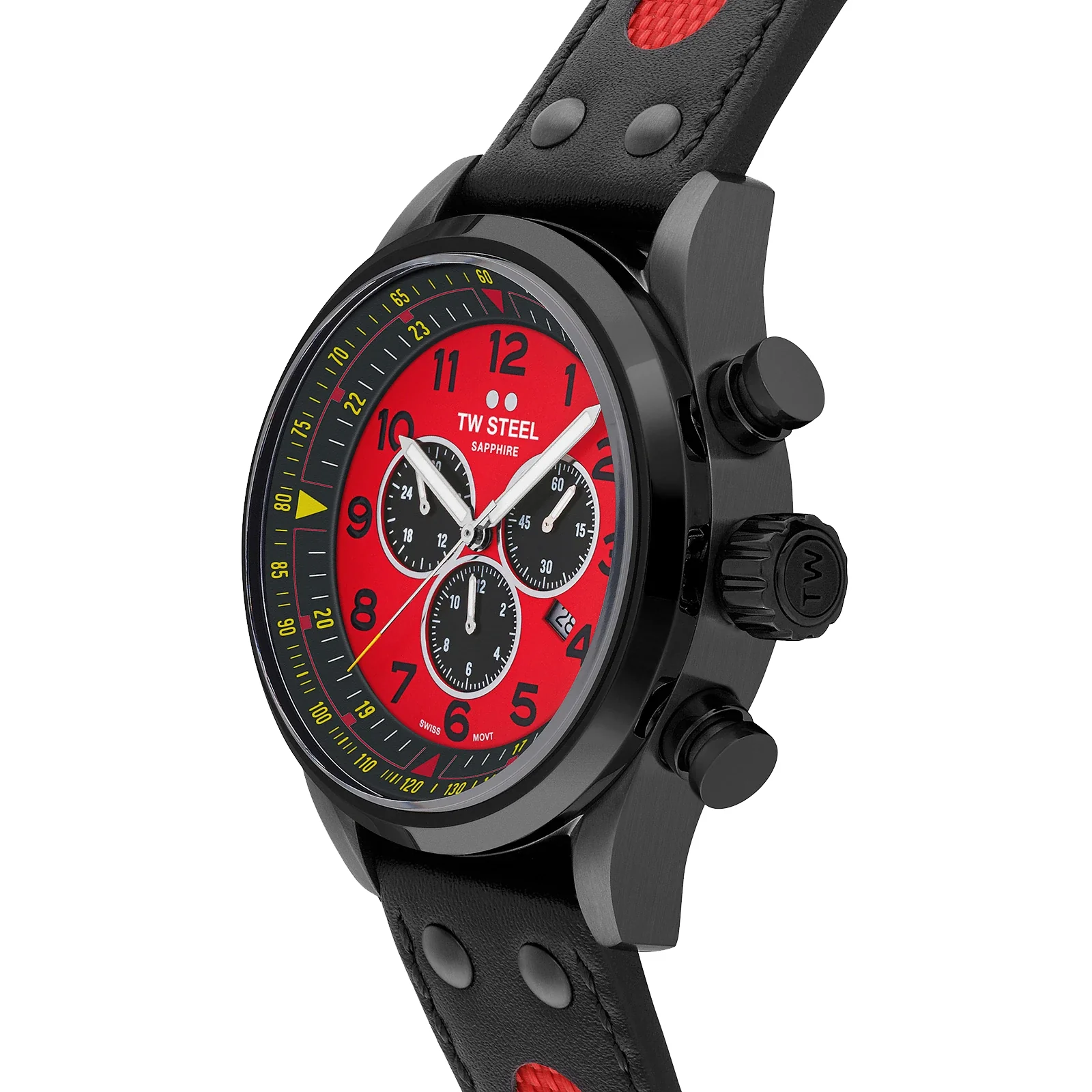TW Steel Watch Fast Lane Swiss Volante Coronel TCR Limited Edition - Image 3
