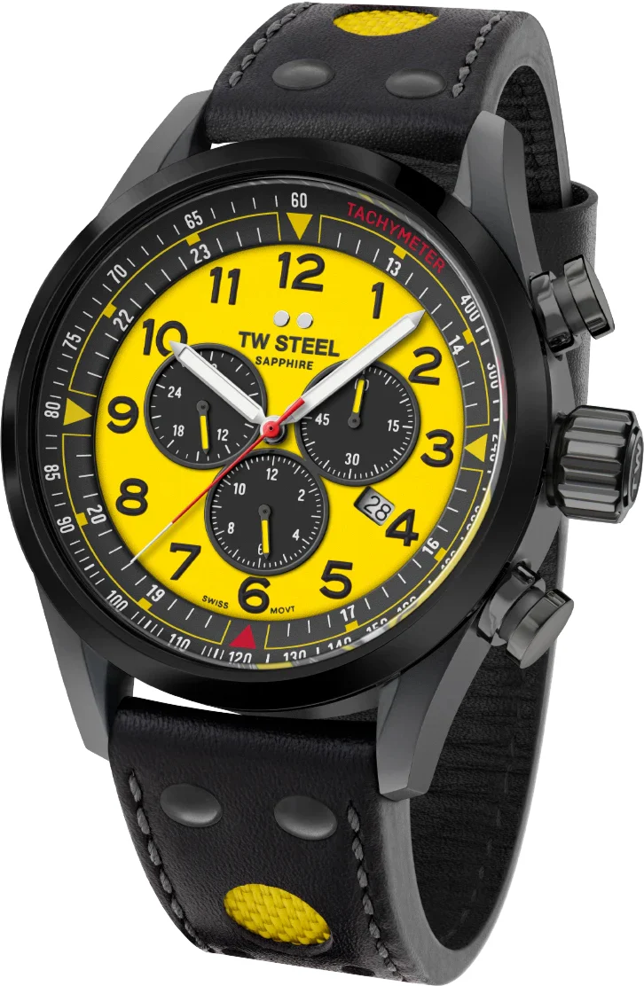 TW Steel Watch Fast Lane Swiss Volante Coronel WTCR Limited Edition D