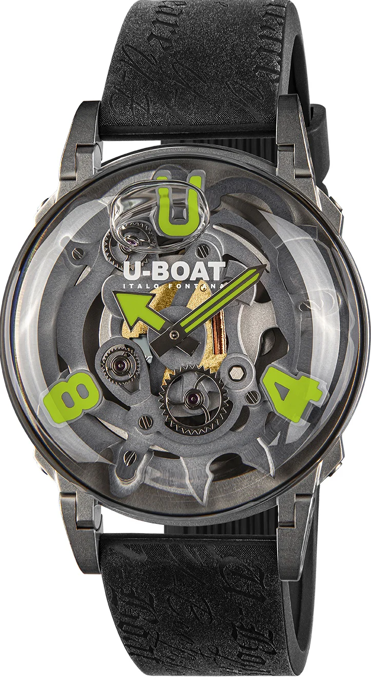 U-Boat U-65 SS Green 44mm Watch