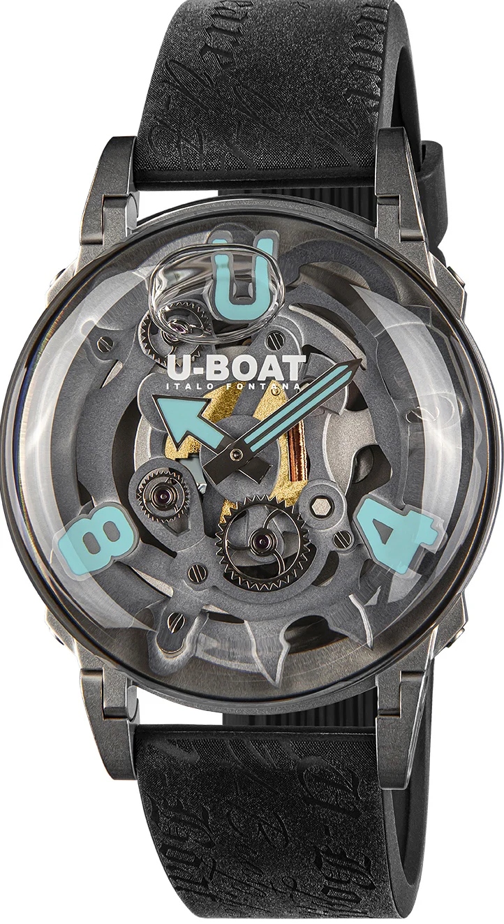 U-Boat U-65 SS Turquoise 44mm Watch