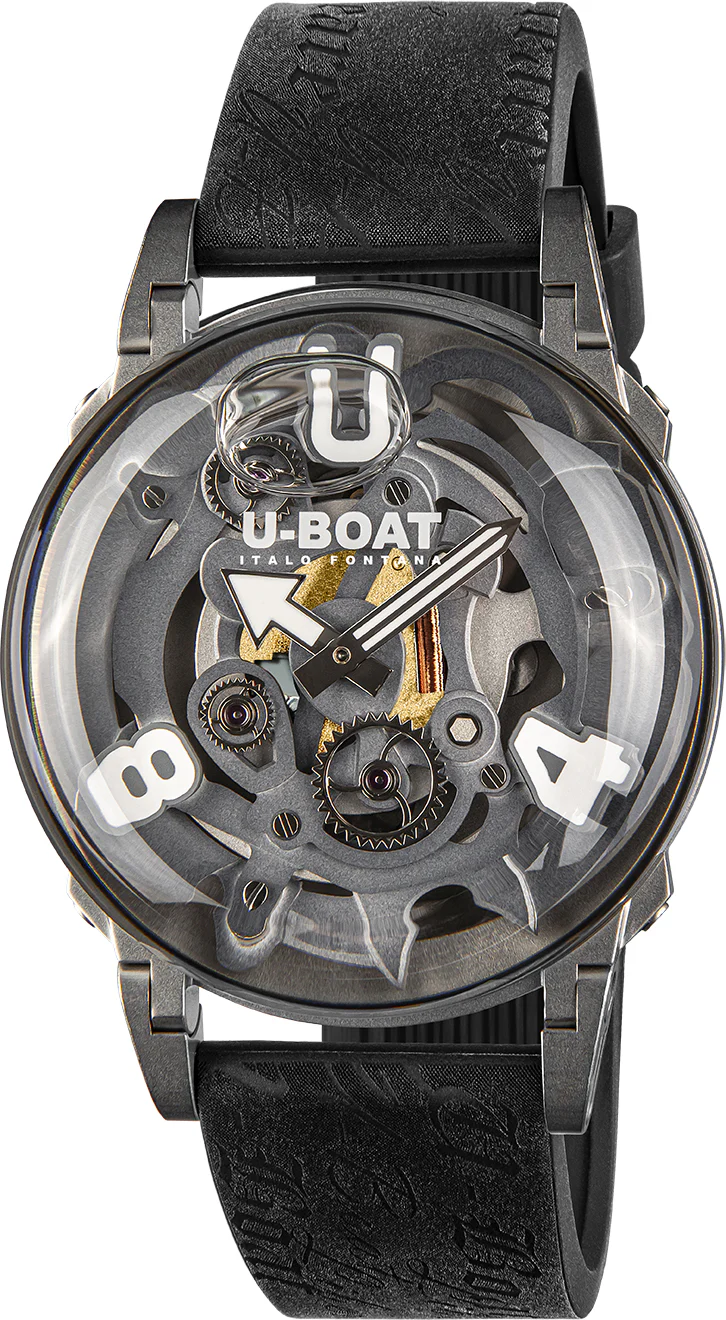 U-Boat U-65 SS White 44mm Watch