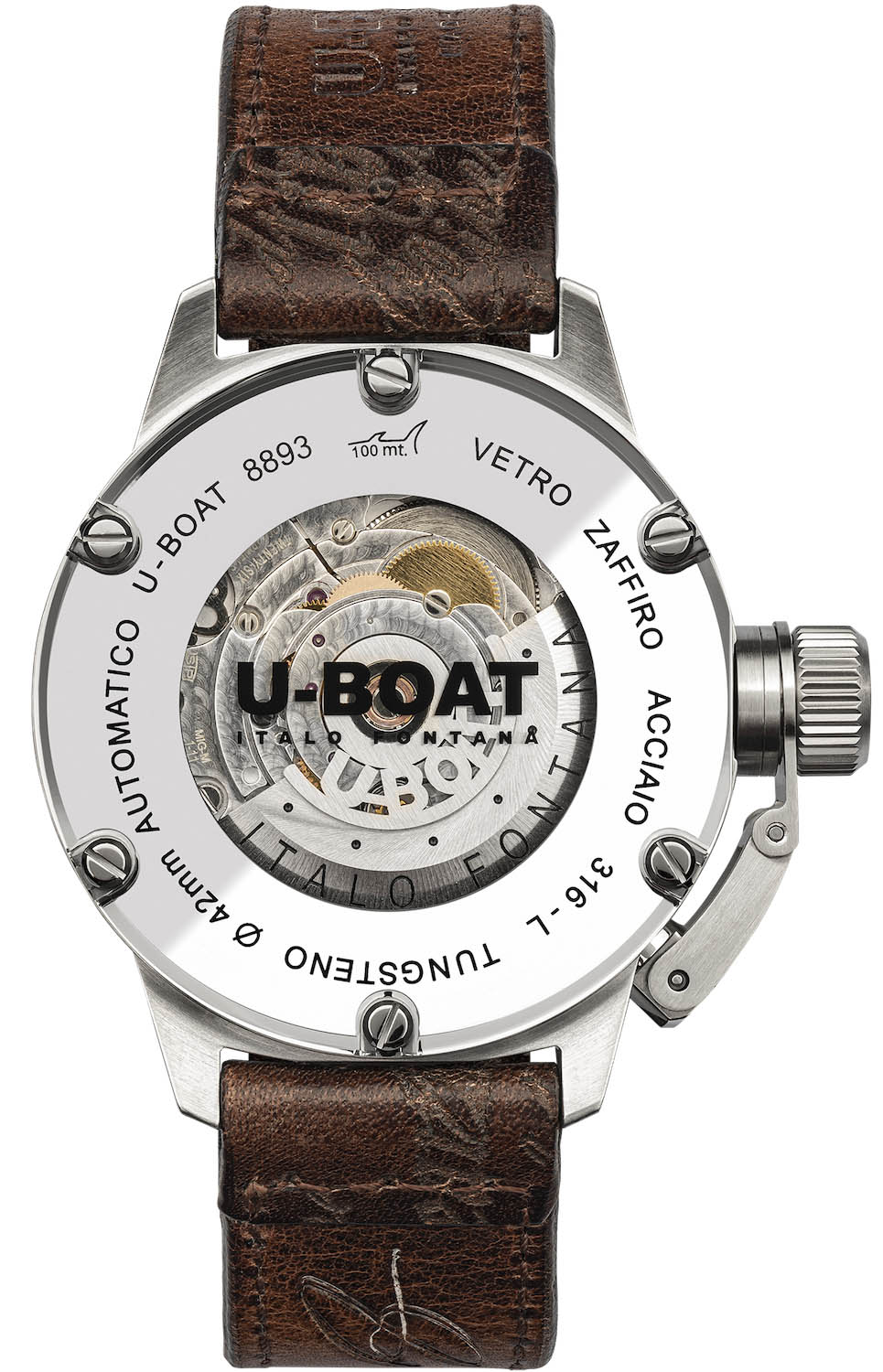 U-Boat Classico 42 Tungsten Black Watch - Image 2