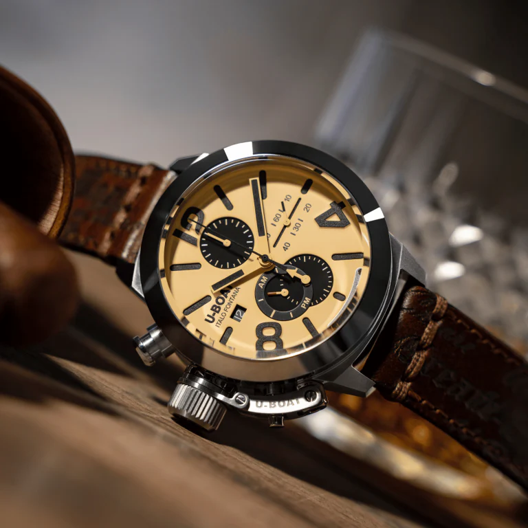 U-Boat Classico 45 CAS 1 Beige Watch - Image 3