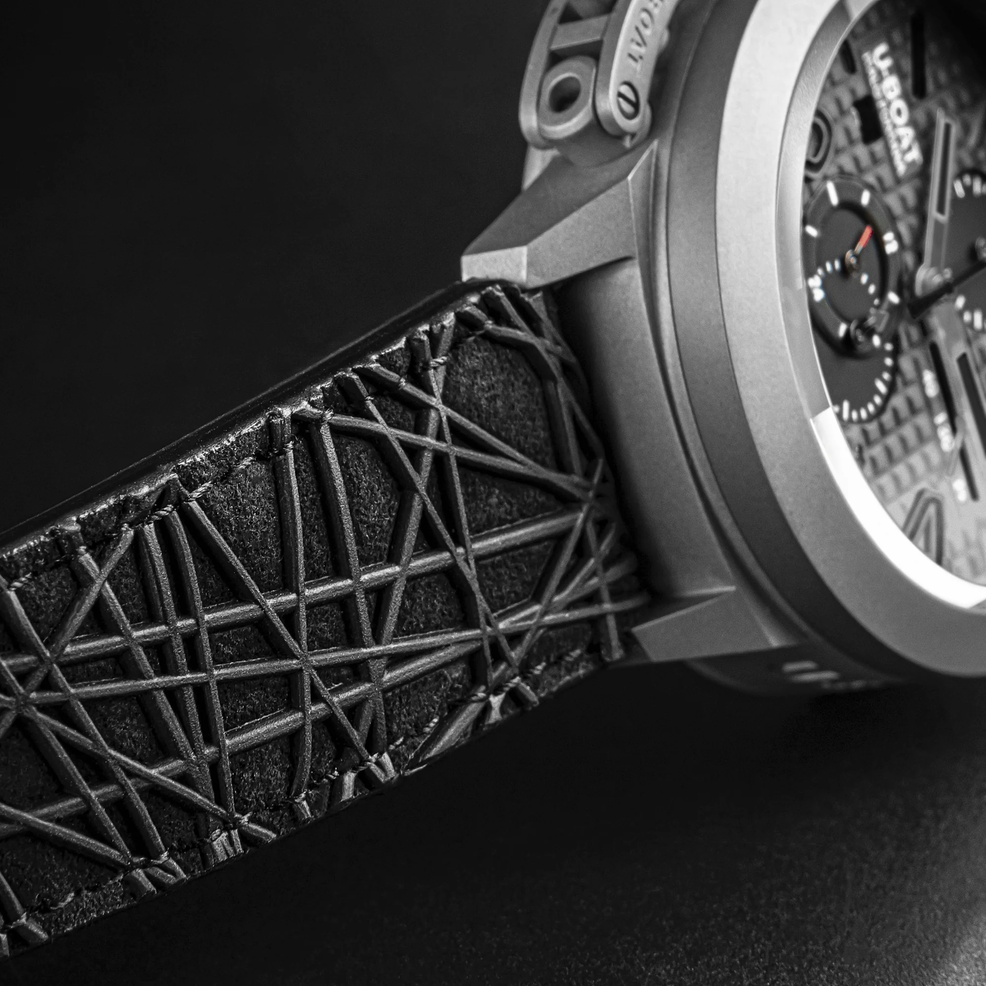 U-Boat Classico 45 Titanium Chronograph Tungsten Grey Limited Edition Watch - Image 3