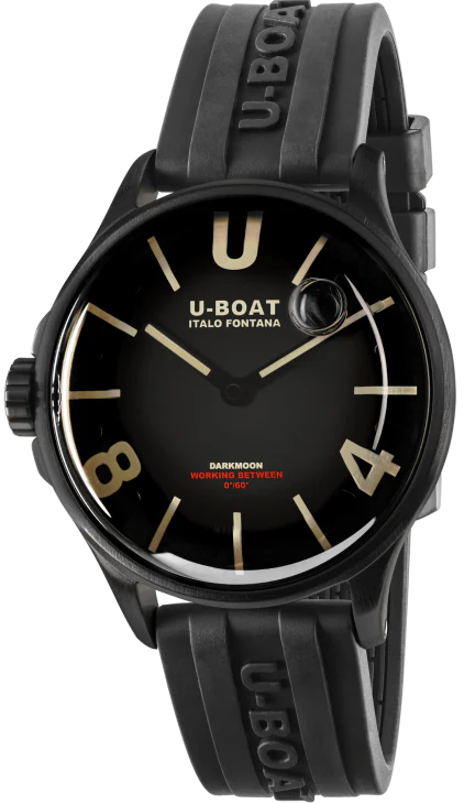 U-Boat Darkmoon Black PVD Watch