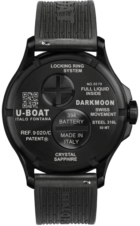 U-Boat Darkmoon Blue PVD Soleil Watch - Image 2