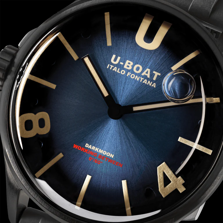 U-Boat Darkmoon Blue PVD Soleil Watch - Image 4
