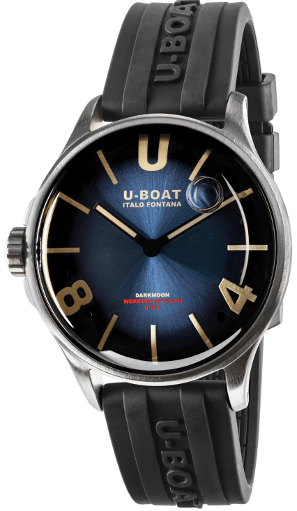 U-Boat Darkmoon Blue SS Soleil Watch
