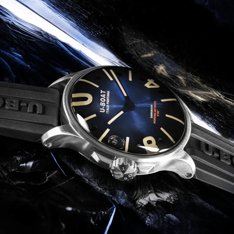 U-Boat Darkmoon Blue SS Soleil Watch - Image 3